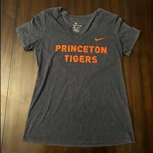 Princeton Tigers Nike Athletic V-Neck Tee